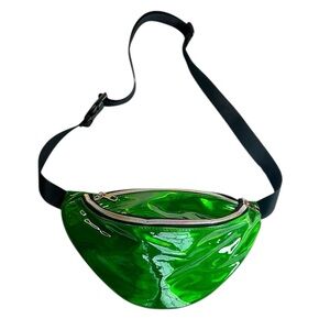 Iridescent Green Waist Bag Fanny Pack